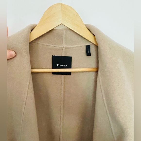 Theory wool wrap coat - Picture 4 of 6